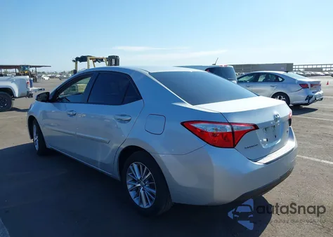 2015 Toyota Corolla Le Plus from USA, damaged, VIN 2T1BURHE1FC380627